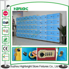 Schule Locker ABS-Kunststoff Stauraum für Umkleidekabine